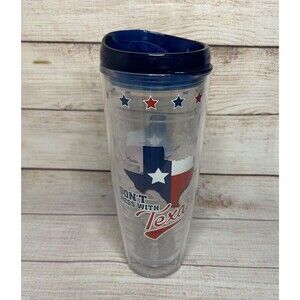 Tervis Tumbler 26oz Tall "Don't Mess With Texas"  Cup, travel, insulated